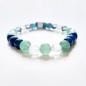 apatit, amazonit karkötő