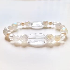 hegyikristály karkötő