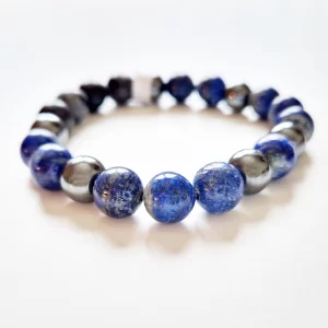 lapis, hematit karkötő