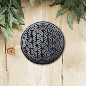 sungit korong g cm gravírozott életvirága